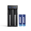 XTAR 18650 3500mAh High Capacity Battery with 2A Fast Charger