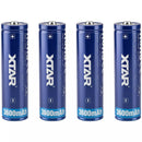 XTAR 18650 3600mAh 10A Button Top Rechargeable Battery