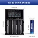 XTAR 21700 button top design and intelligent charging system integration