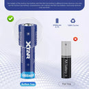 Performance chart for XTAR 21700 modern format battery and charging system