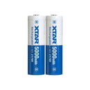 XTAR 21700HP 5000mAh 25A high drain rechargeable battery, 2 pack, 3.6V Li-ion cells for power tools and DIY projects.