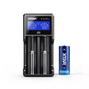 XTAR 26650 5200mAh High Capacity Battery and 2A Universal Charger