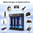 XTAR 26650 Battery in a High-Lumen Search Flashlight