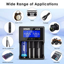 Charging 26650 battery for professional flashlight use