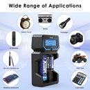 2A fast charging 16340 battery for compact flashlight and toy