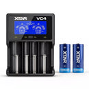 XTAR 2A charger with 5200mAh 26650 large capacity battery