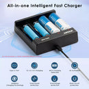 Reliable safety protection for 2A lithium battery charging