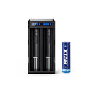 High capacity 3500mAh 18650 battery with universal 3A fast charger