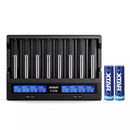 XTAR 3A fast charger with 3500mAh high capacity 18650 battery kit