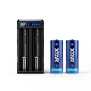 XTAR 3A fast charger with massive 5200mAh 26650 battery for high-power lights