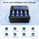 Smart Protection System in XTAR 4-Bay Charger