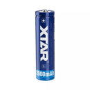 XTAR 8650 2600mAh Button Top Rechargeable Battery