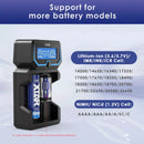 Charger for 16340 and similar sized RCR123A batteries