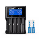 XTAR LCD Display Charger with 18650 3500mAh High Capacity Battery