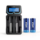 XTAR LCD charger with 5200mAh 26650 large capacity battery kit