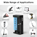 XTAR MC2 charger and EVE 40PL flat top batteries powering extreme high-power devices.