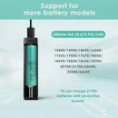 XTAR MC4S and MC1 charger compatibility – both support 18650, 21700, 26650, 18350, 16340, 14500.