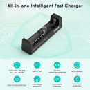 Both XTAR chargers feature reverse polarity, overcharge, short circuit, and overheat protection.