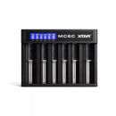 XTAR MC6C 6-Bay 3A USB-C Universal Battery Charger