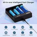Dual-chemistry safety protection system for universal Li-ion/Ni-MH charger