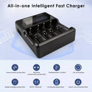 XTAR VC4 charger basic safety protection features