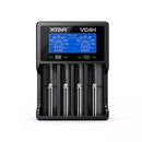 XTAR VC4H 4-Bay 3A LCD Fast Battery Charger