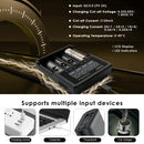 XTAR VC4SL charges at up to 1A per slot, with LCD screen showing voltage and current, USB-C input.