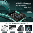 XTAR VC4SL charging current – up to 3A (single slot) with QC 3.0, USB-C input for fast charging.