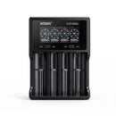 XTAR VC4SL 4-Slot LCD Display Smart Universal Battery Charger