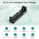 XTAR VC4SL and MC1 safety protections – reverse polarity, overcharge, short-circuit protection, and VC4SL adds 0V activation.