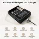 Both XTAR chargers feature reverse polarity, overcharge, short circuit, and overheat protection.