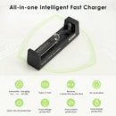 Both XTAR chargers feature reverse polarity, overcharge, short circuit, and overheat protection.