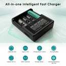 XTAR VC4SL safety protections – 0V activation, reverse polarity, overcharge, short-circuit, and thermal monitoring.