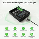 XTAR VC4SL safety – reverse polarity, overcharge, short circuit, and over-temperature protection.