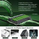 XTAR VC8 charging current – up to 3A (single slot) with QC 3.0, USB-C input for fast charging.
