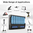 XTAR VC8 charger and EVE 40PL flat top batteries powering extreme high-power devices and systems.