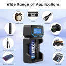 X2 charger managing two batteries for different devices simultaneously
